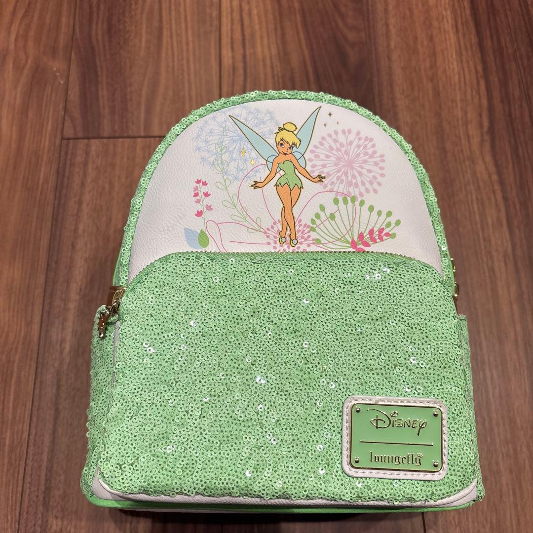【新品タグ付】ラウンジフライ ティンカーベルリュック Loungefly】Disney ティンカーベル 妖精の谷 バックパック (LOUNGE FLY