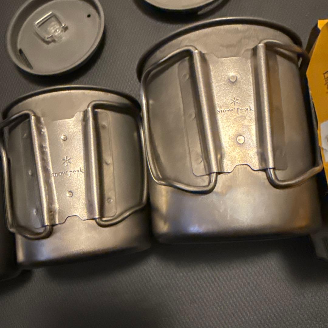 ハイカーズデポ 旧ロゴ スノーピーク 300 450 600 蓋付 UL