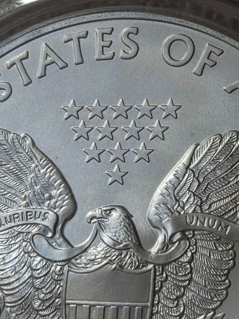 MS70)アメリカ合衆国 シルバー イーグル銀貨 2013 S サイン入り - メルカリ