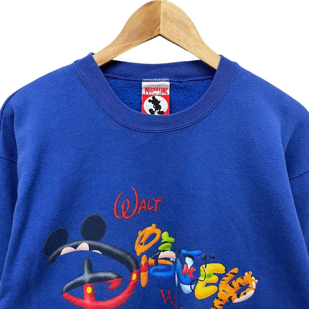 90s ディズニー USA製 Disney ロゴ ヴィンテージ スウェット - メルカリ
