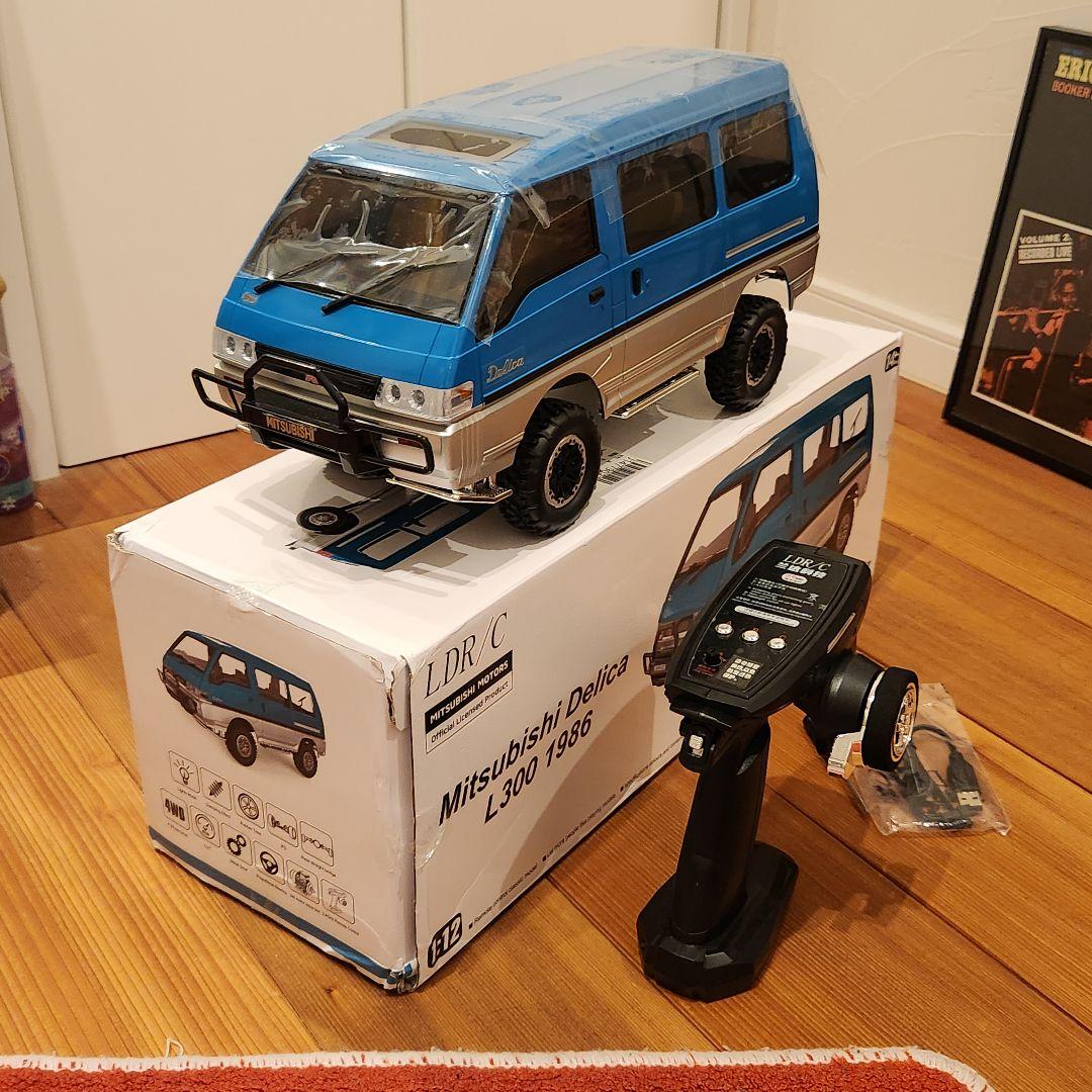 三菱デリカ L300 1986 4WD クローラーラジコン 1/12 ほぼ未使用 三菱デリカ L300 1986 4WD クローラーラジコン 1/12 ほぼ未使用 - メルカリ