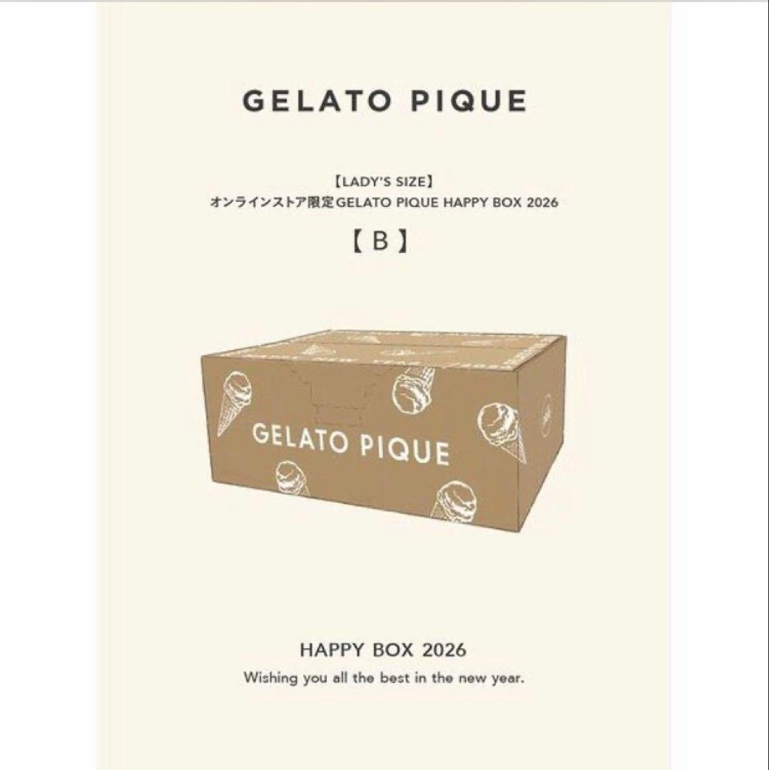 ジェラートピケ　福袋　2026 Ｂ gelato pique（ジェラートピケ） ジェラートピケ【福袋】【LADY'S SIZE