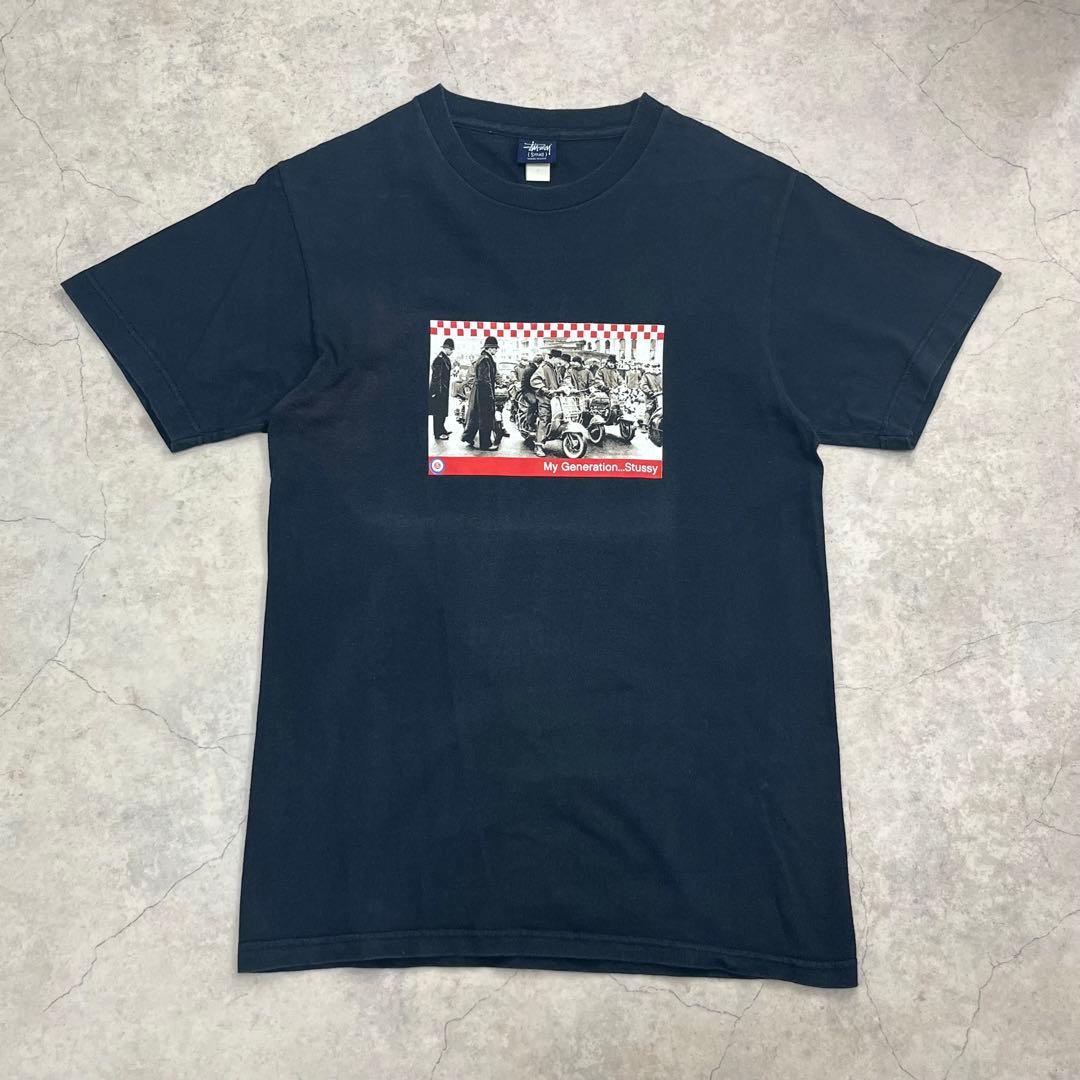 Stussy Tシャツ ネイビー90's My Generation Tee