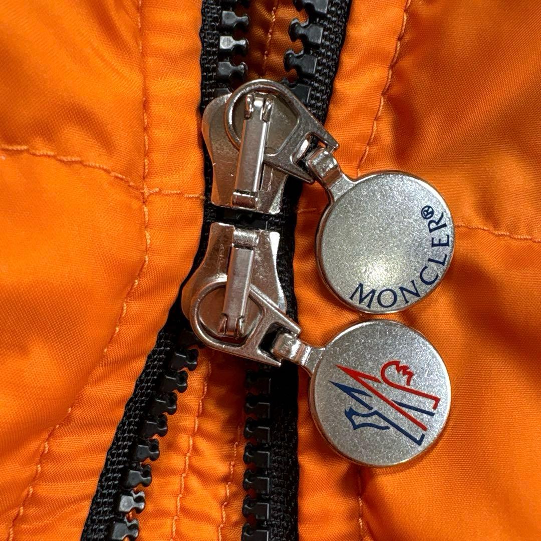 ✨美品・XL✨モンクレール バジーレ ダウンジャケット 肉厚 オレンジ