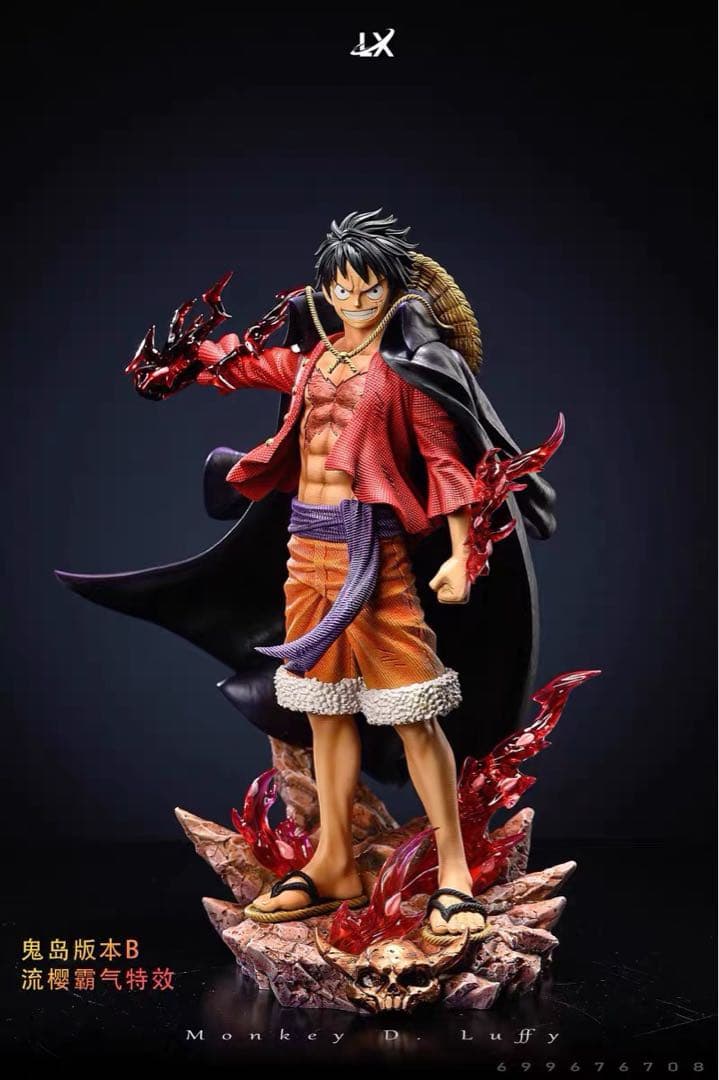 ONE PIECE ワンピース 鬼ヶ島 ルフィ ガレージキット フィギュア