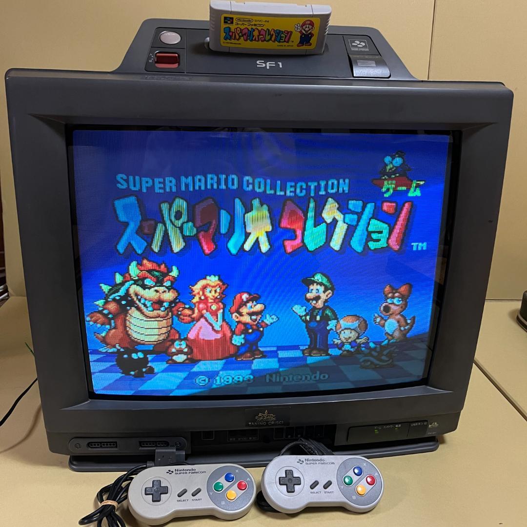 SHARP SF-1 スーパーファミコン内蔵テレビ 21G-SF1 完動品 - メルカリ