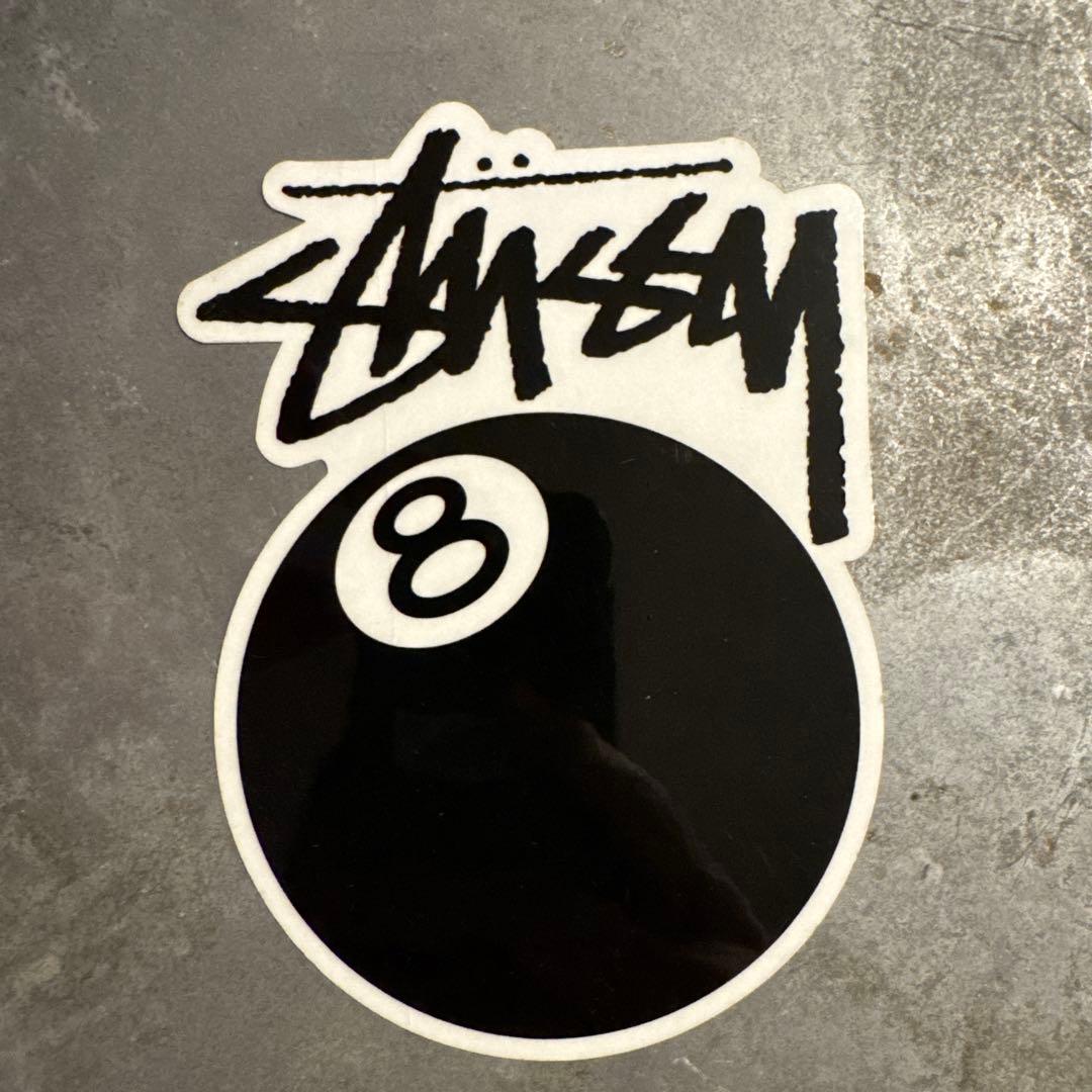 stussy ステューシー ステッカー シール ロゴ 8ボール ストリート