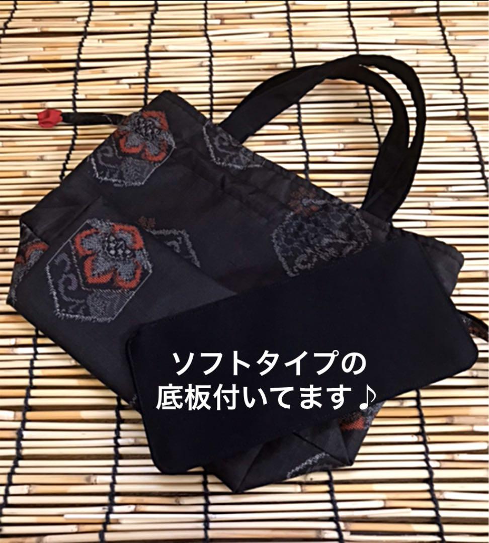 着物リメイク＊手作りおしゃれ日傘とお揃い巾着トート＊木綿 絞り花柄