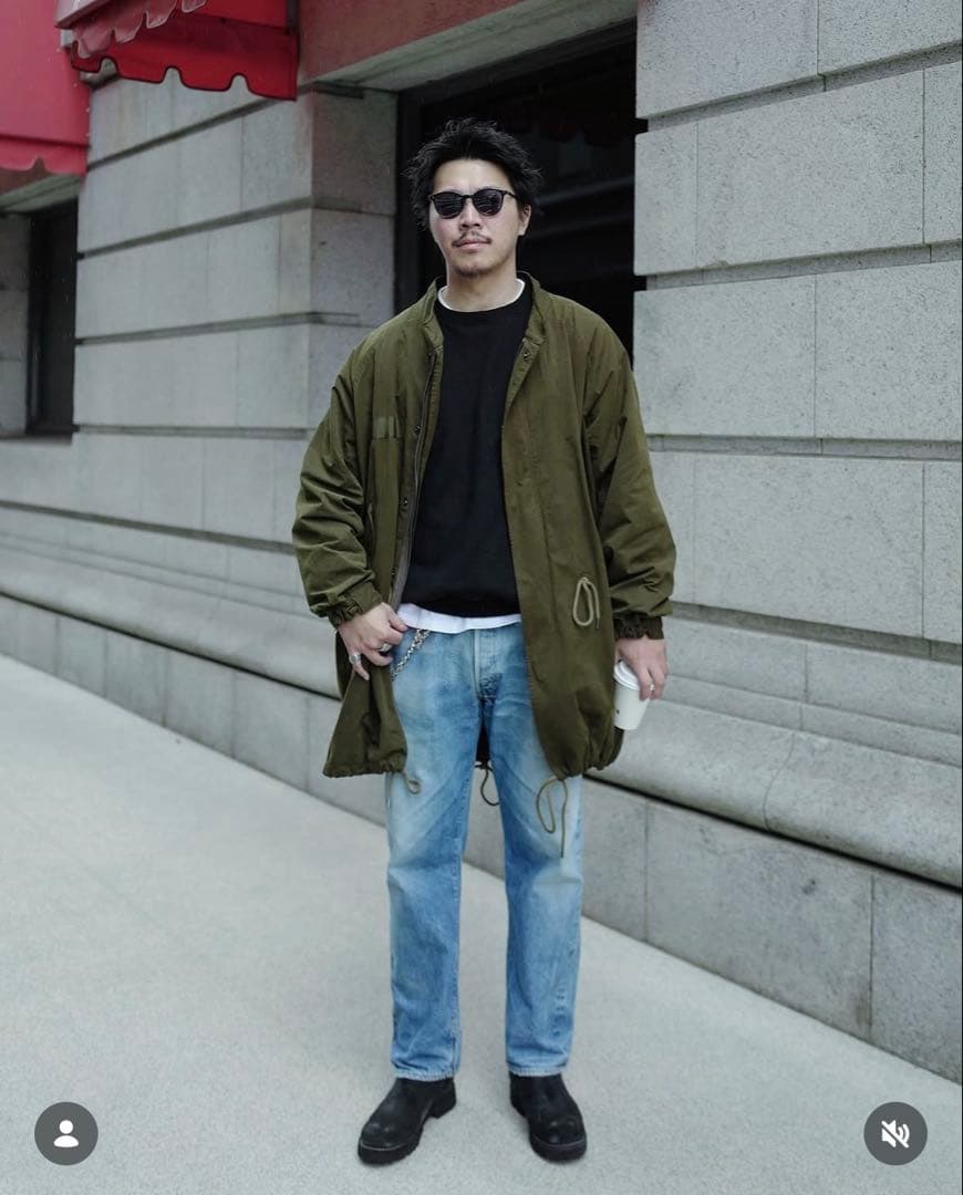 echeveria m65 fishtail parka ovy - メルカリ