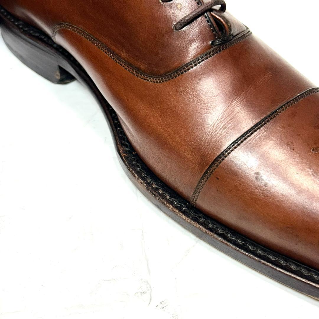 ジャランスリウァヤ　革靴　ブラウン　ストレートチップ　　内羽根　27.5cm