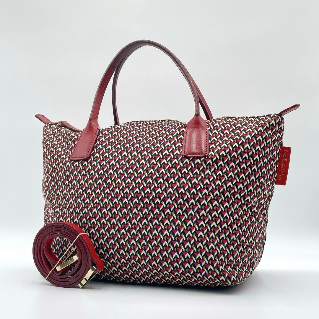 極美品 ROBERTA PIERI 2wayバッグ TATAMI 赤f261 楽天市場】【10％クーポン】【TATAMI NEWモデル】【正規品】ロベルタ