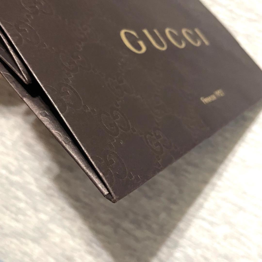 美品【GUCCI】GGキャンバス ベルト レザー　メンズ　《ショッパー別売り》