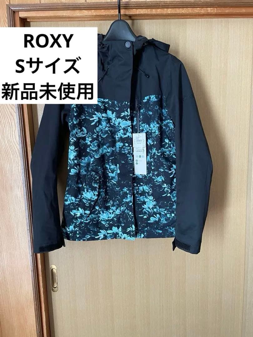 新品未使用　ROXY スノーボードウェア　花柄　s レディース　スノボ　ウエア ROXY 花柄 スノーボードウェア レディース 白 ROXY スノボウェア