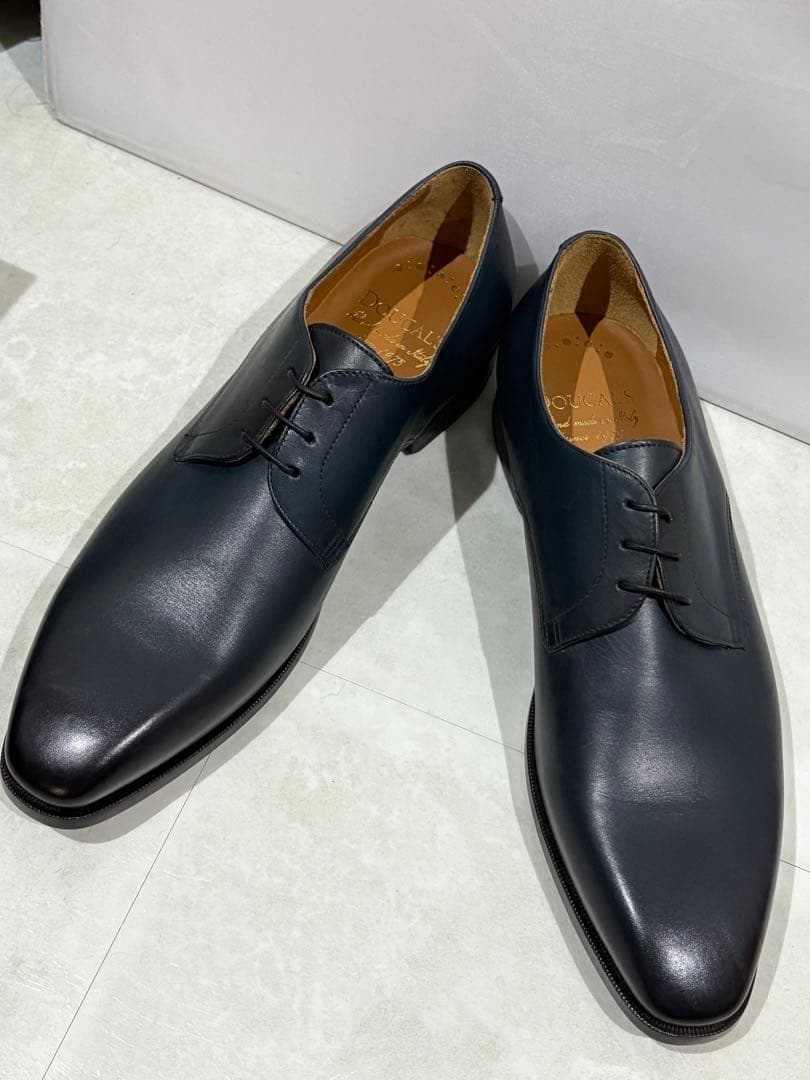 フォロー割　伊製 新品 ドュカルス Doucal's プレーントゥ42サイズ ドュカルス / DOUCAL'S / レースアップ / プレーントゥシューズ / 4234