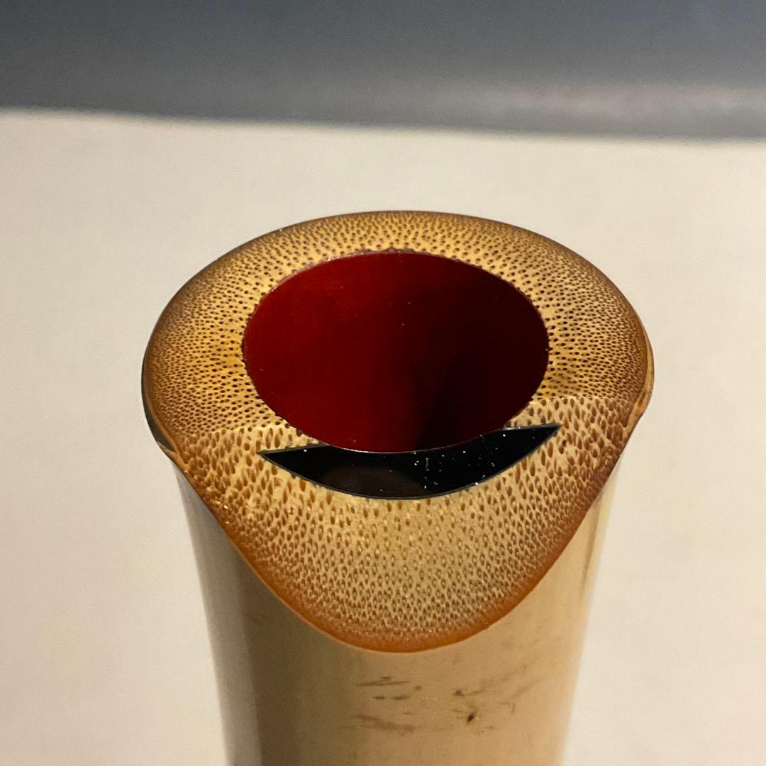3111701M 極上 尺八 名工鹿山銘 完品 一尺六寸 歌口バチ型 - メルカリ