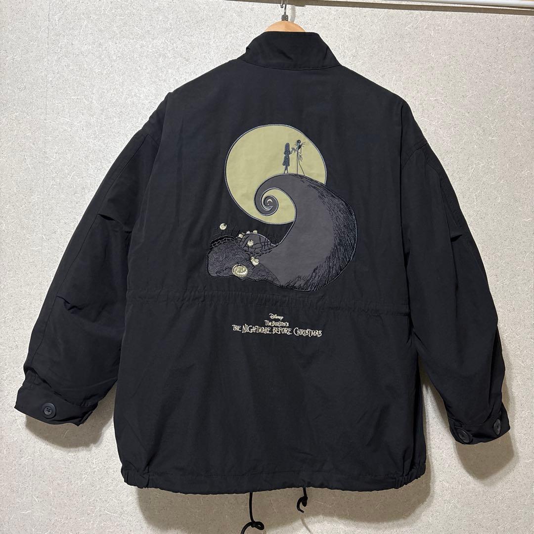 グラニフ ナイトメア 永遠に ショートモッズコート ブラックSS 男女兼用