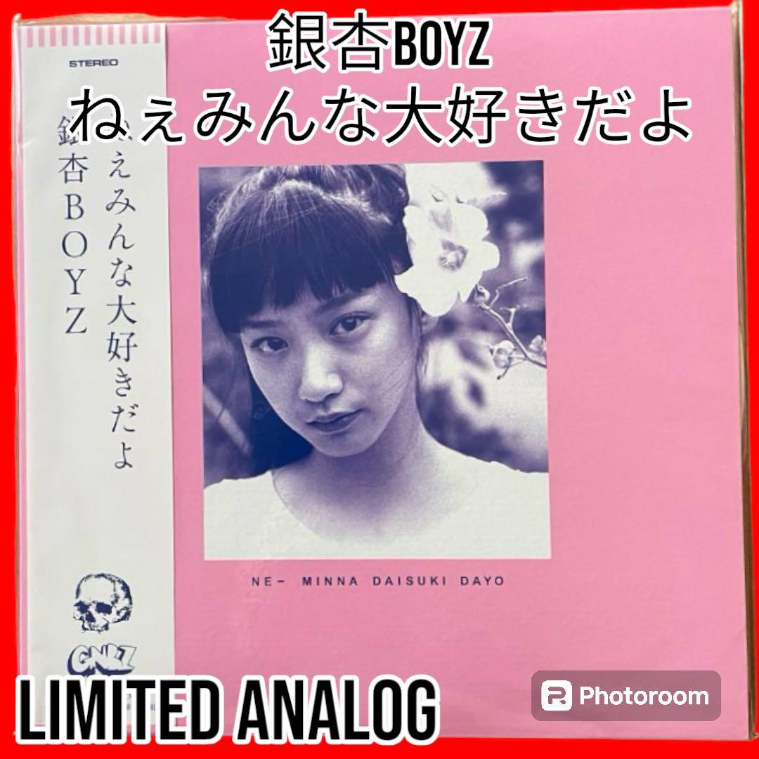 銀杏BOYZ ねえみんな大好きだよ アナログ盤 LP レコード 新品未開封