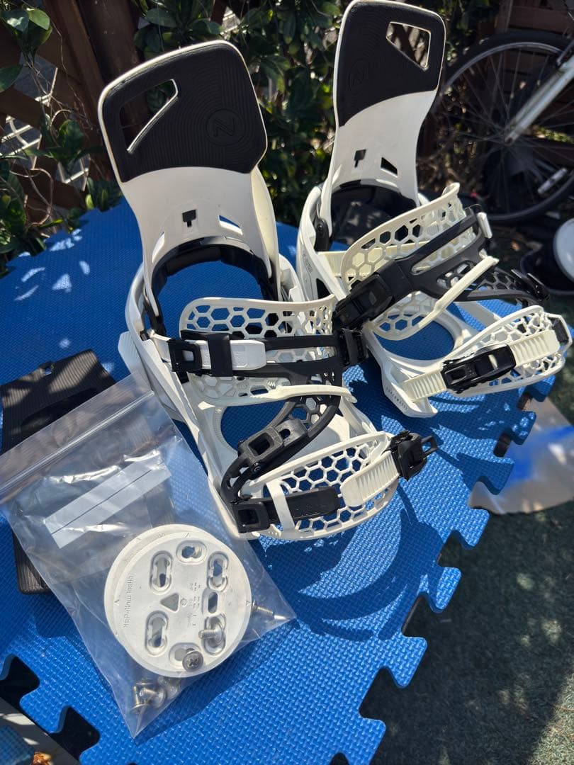 NIDECKER SUPERMATIC ビンディング ホワイト L NIDECKER（ナイデッカー） 【 NIDECKER SUPERMATIC 】 White size M・L