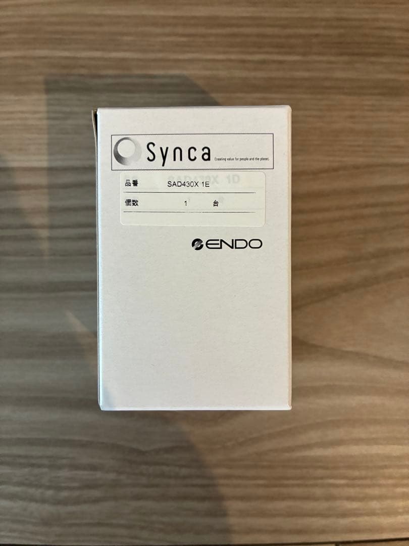 未使用 ] 遠藤照明Synca SAD430X LED電球 E17 無線調光 - メルカリ