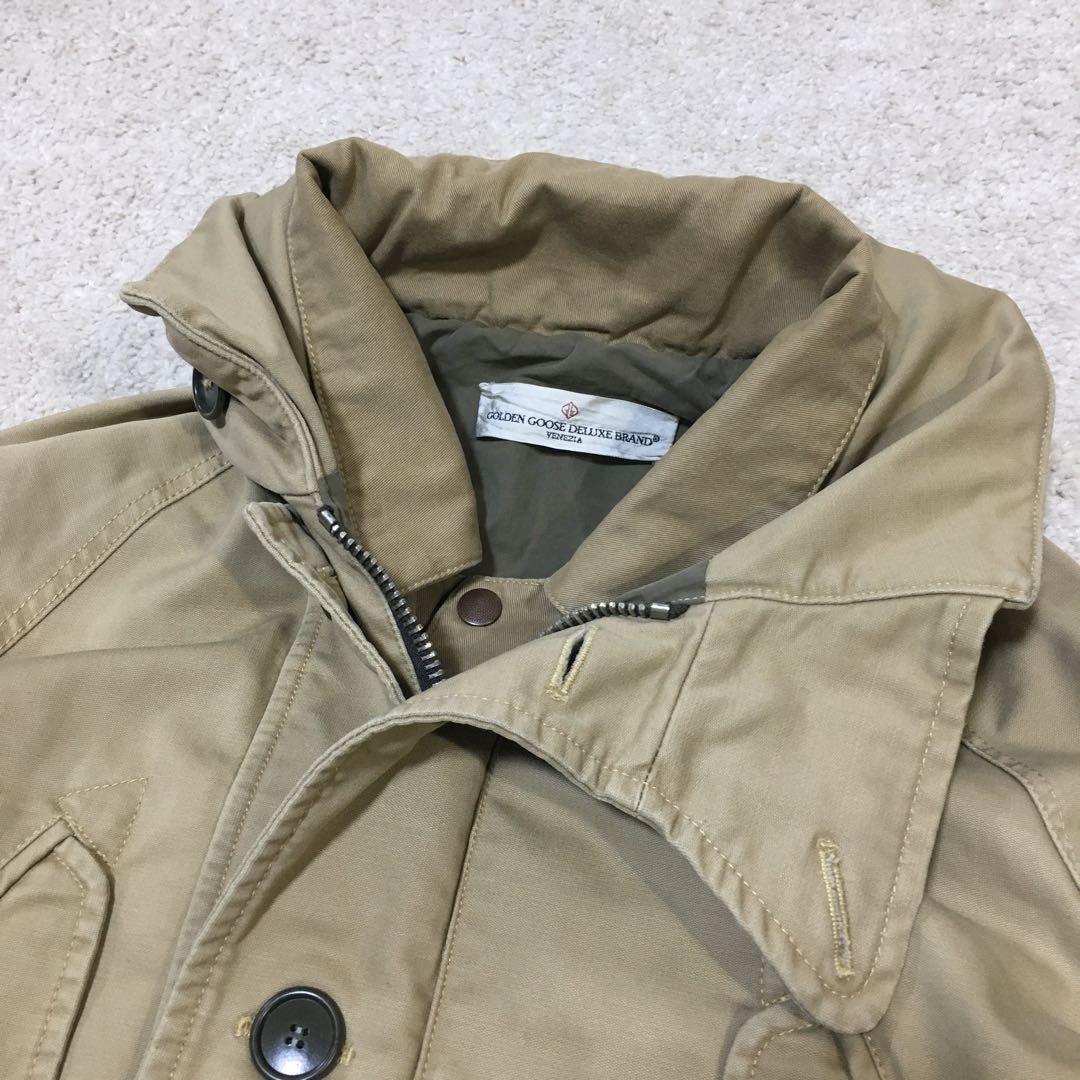 ゴールデングース ♫ フィールドジャケット モッズコート ベージュ S