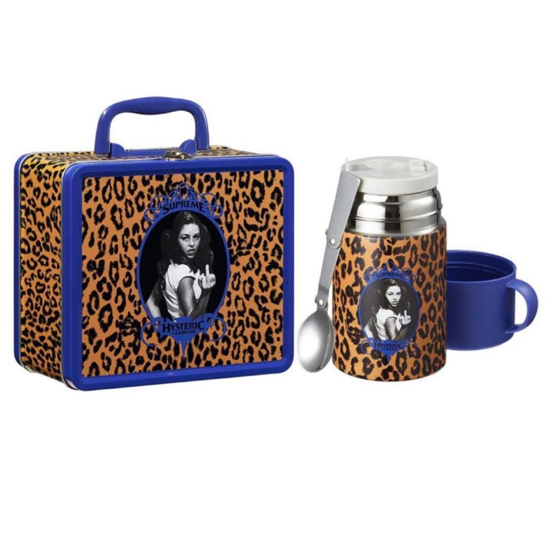 シュプリーム　ヒステリックグラマー　ランチボックス　レオパード柄 Supreme HYSTERIC GLAMOUR Lunchbox Set シュプリーム ヒステリック