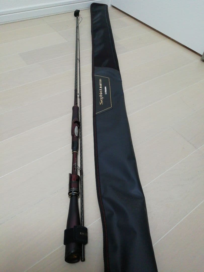 セフィアリミテッドS77ML 未使用！Sephia Limited エギング シマノ（SHIMANO） 25 セフィア リミテッド S76ML+ (エギングロッド