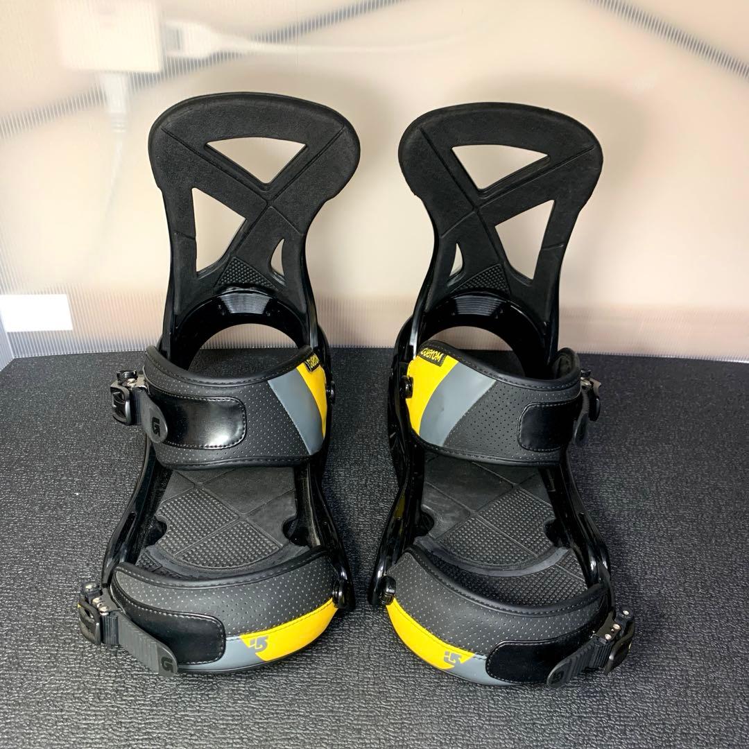 スノボー　ビンディング　バートン　カスタム　中古美品　Lサイズ スノボー ビンディング バートン カスタム 中古美品 Lサイズ スノボー