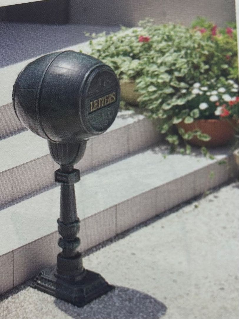 郵便受け　ポスト　鋳物　アンティーク　ヨーロピアン　アメリカン　丸型　#2 楽天市場】【新生活フェア_2/28まで！】 American 鋳物ポスト ピンク