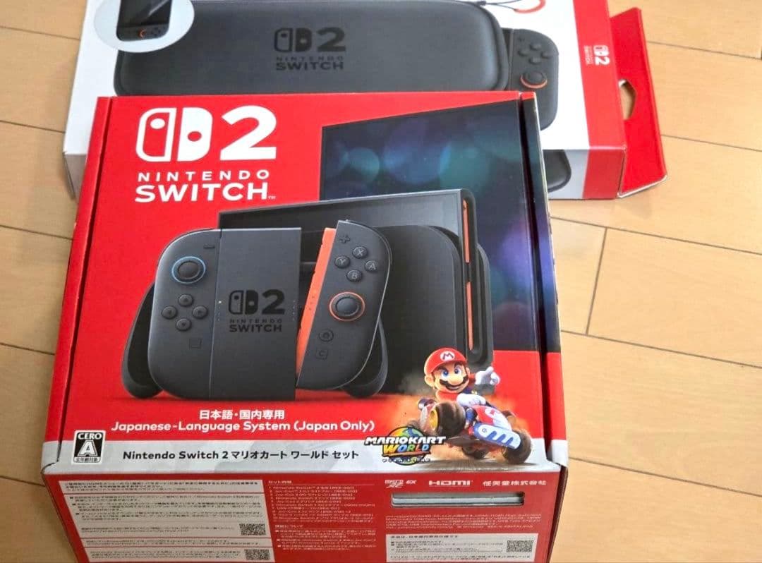 Nintendo Switch2 本体　【美品】 Nintendo Switch 新品未使用 2 日本語・国内専用 BEE-S-KB6CA 任天堂