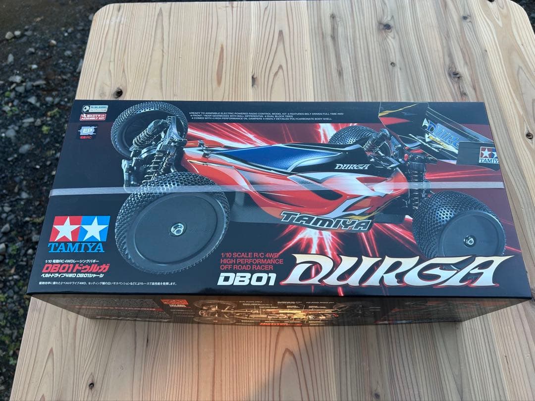 タミヤ　DB01ドゥルガ　DB01 DURGA 1/10 オフロードRCカー Tamiya 1/10 Electric RC Car Series No.395 DB01 Durga Off-Road
