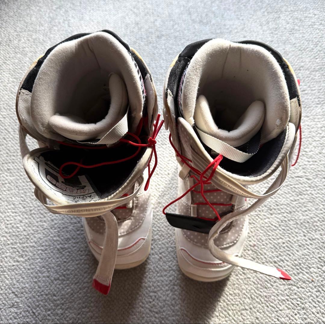 DEELUXE 女性用スノーボードブーツ 24.5cm ホワイト