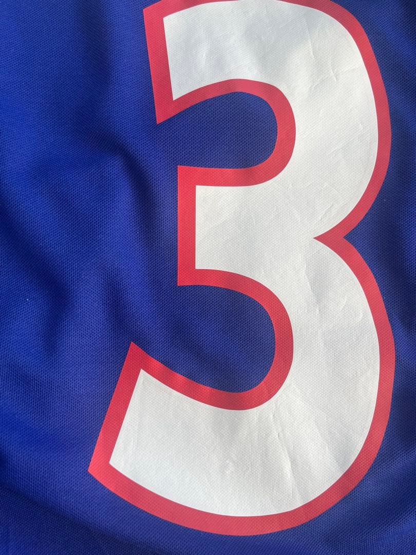 美品】2001年 日本代表 松田直樹 選手仕様ユニフォーム サイズO 長袖