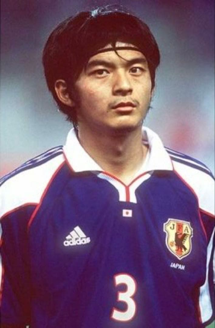 美品】2001年 日本代表 松田直樹 選手仕様ユニフォーム サイズO 長袖