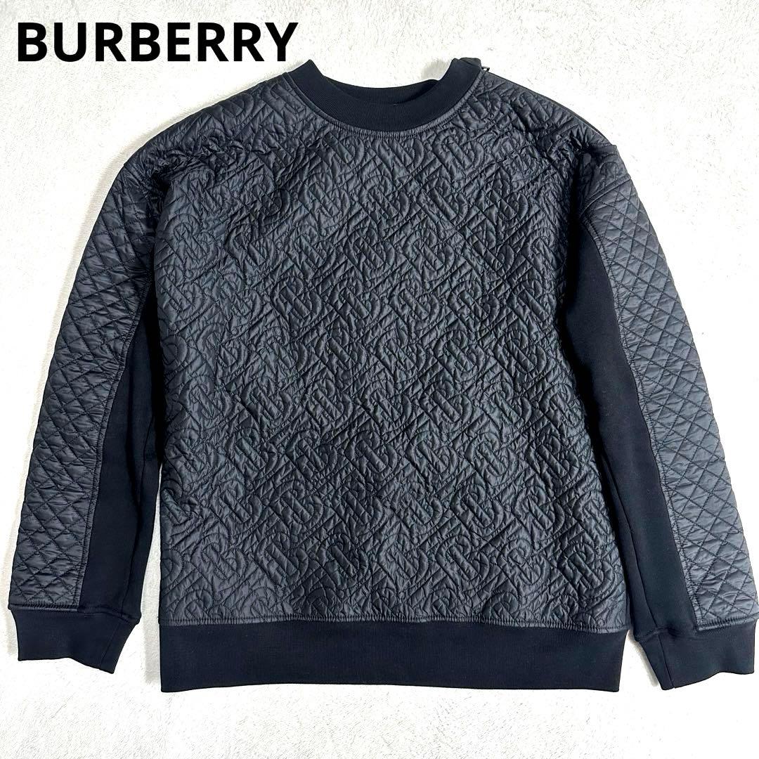 現行★美品★BURBERRY バーバリー ボンディング トレーナー Bロゴ 黒 楽天市場】バーバリー トレーナー スウェット レディース モノグラム