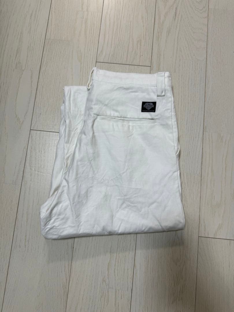 tattoo studio Yamada ワークパンツ白32