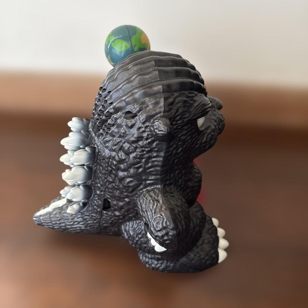 激レア】ゴジラ 目覚まし時計 動作確認 フィギュア型 - メルカリ