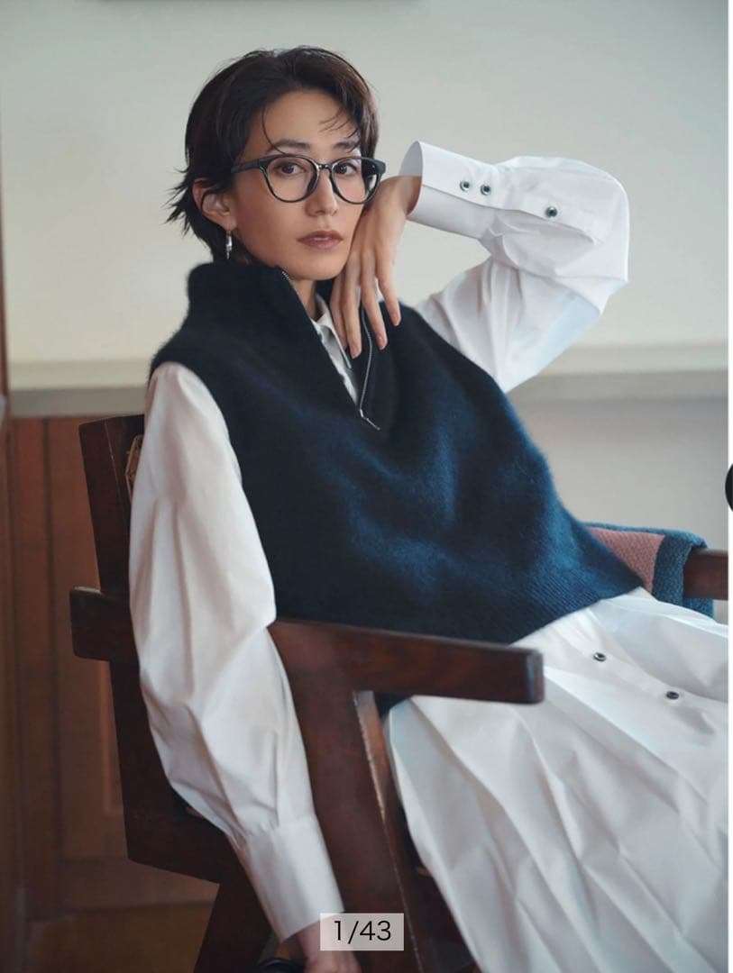 Arpege story アルページュストーリー ボックスタックミニシャツワンピ