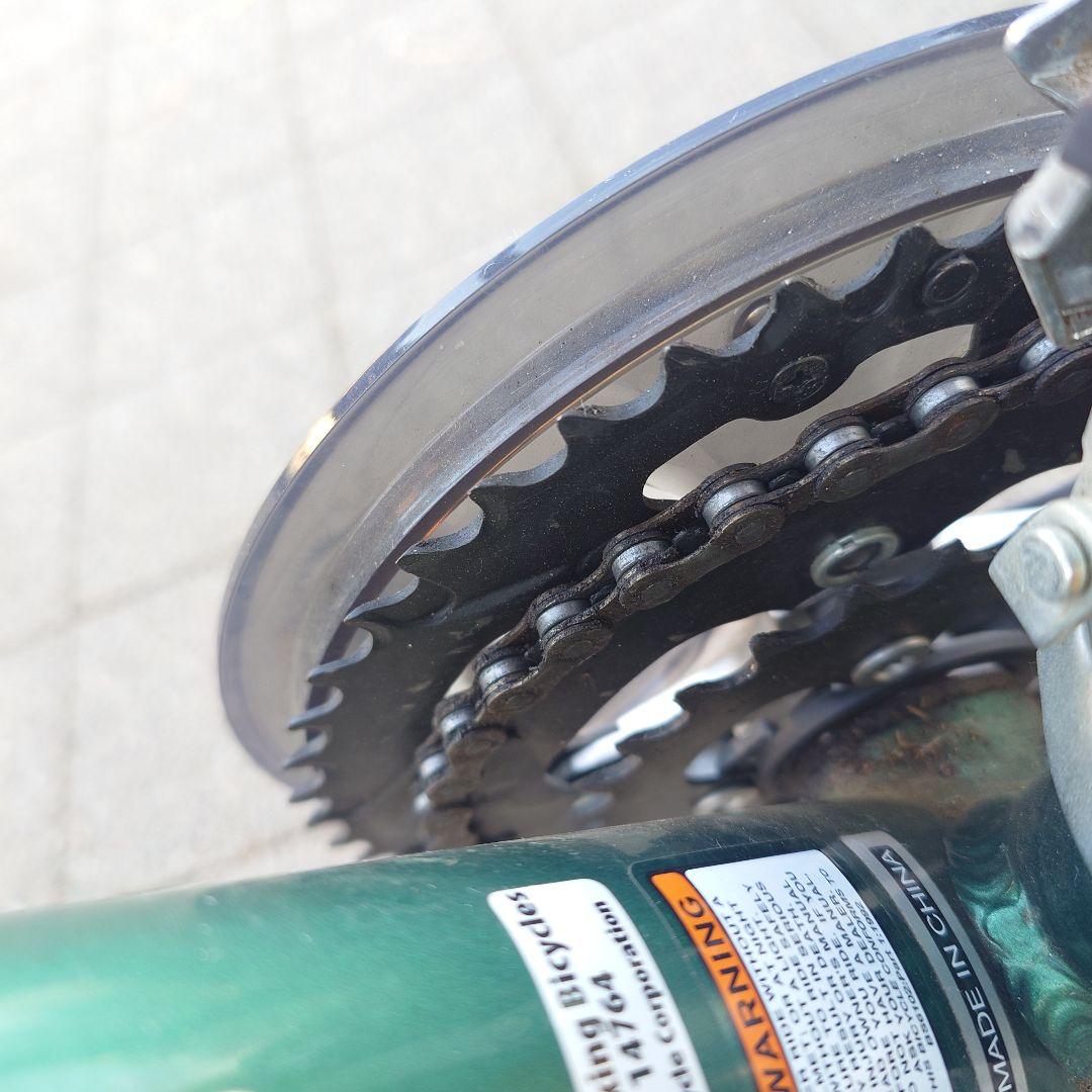 【手渡し　東京都】トレック　7.3FX グリーン　445mm　シフト不調