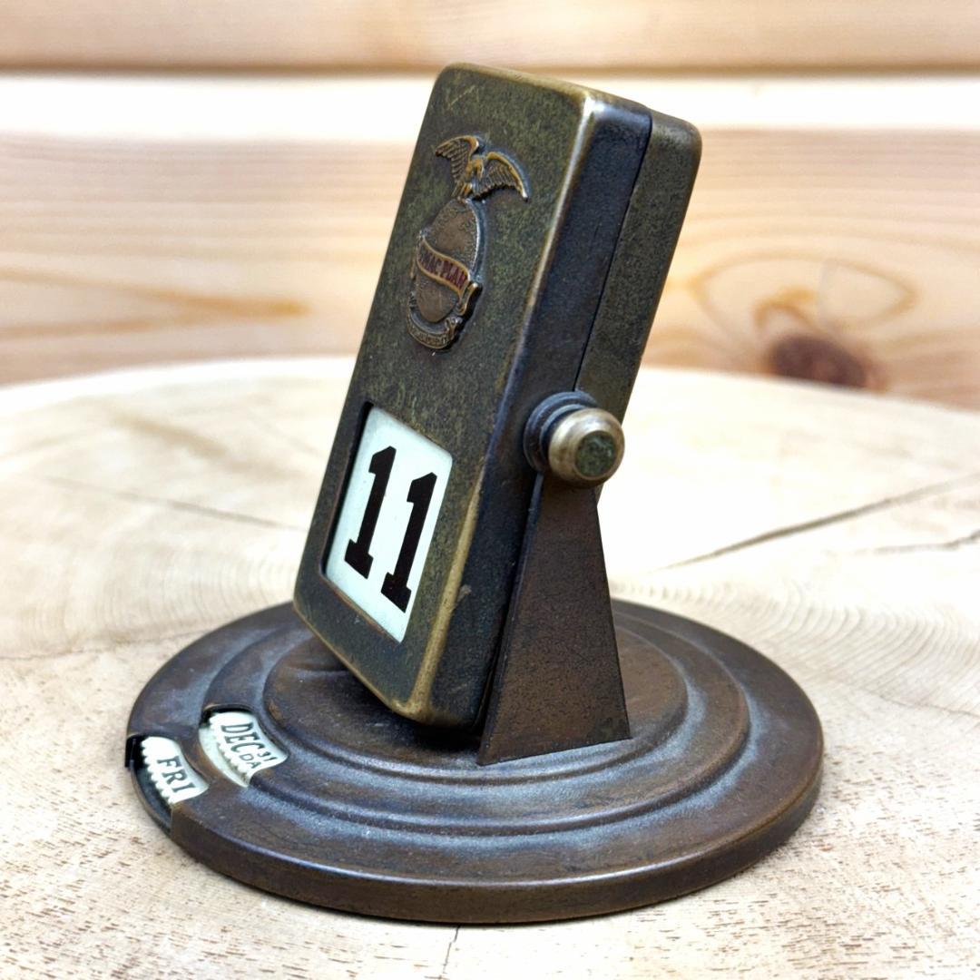 デスクカレンダー アンティーク アドバタイジング 店舗什器 ビンテージ