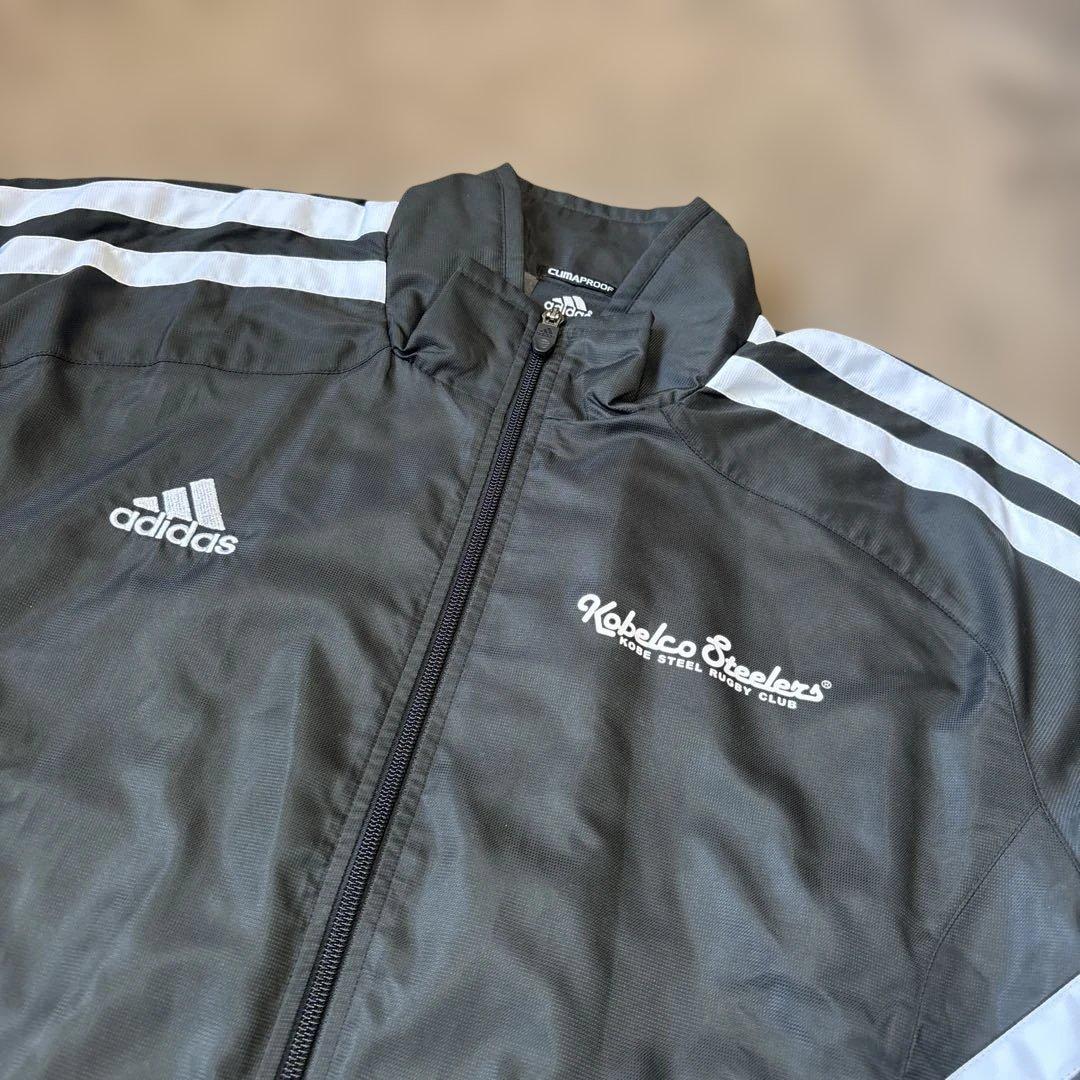 激レア】コベルコ神戸スティーラーズ アディダス ナイロン ジャケット