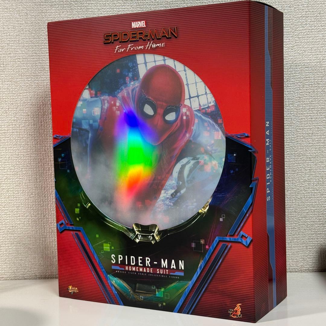 ホットトイズ　スパイダーマン　ホームメイドスーツ版　ファーフロムホーム 未使用品 ムービー・マスターピース】『スパイダーマン：ファー・フロム・ホーム