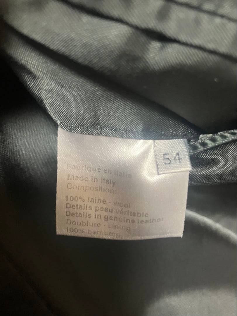 Dior Homme 04AW エルボーレザーパッチjacket エディ期 54 - メルカリ