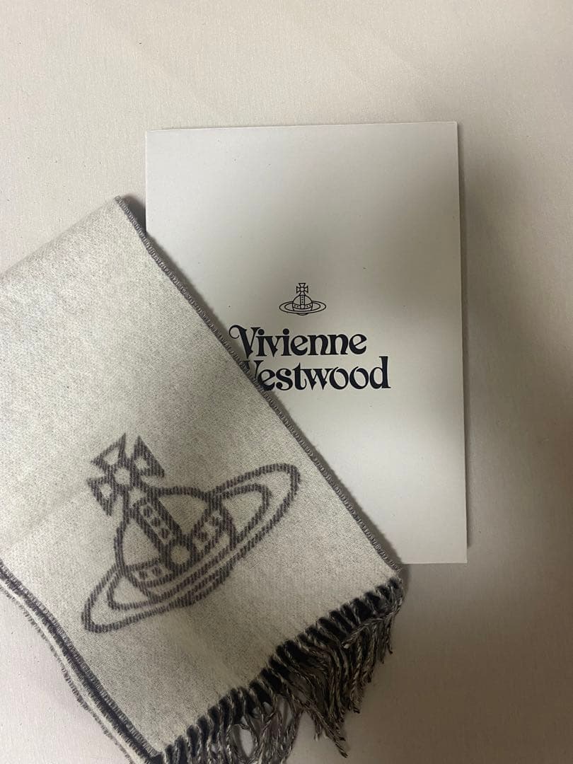 Vivienne Westwood 宇宙船ロゴ マフラー