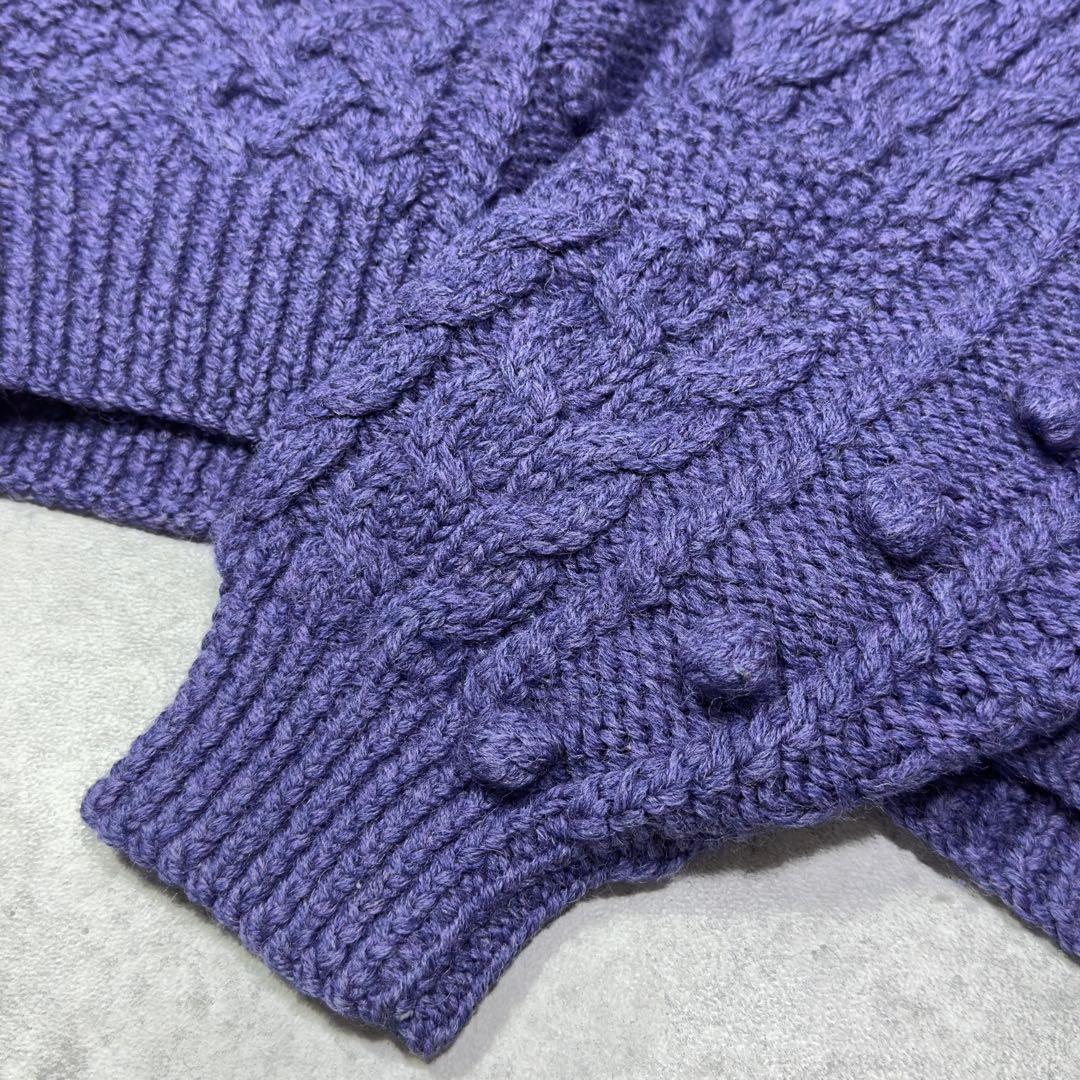 ISSEY MIYAKE MEN archive デザイン カーディガン 紫