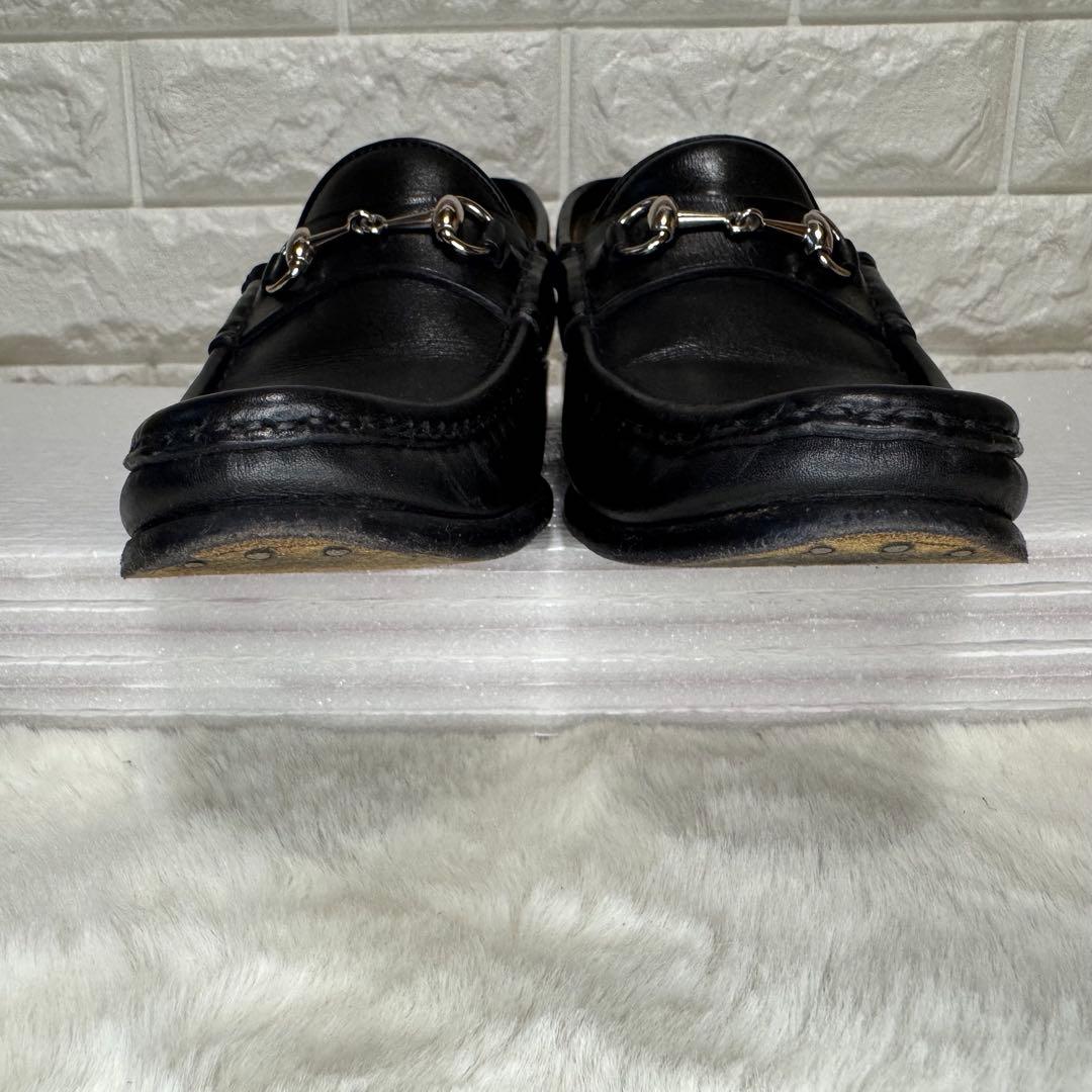 GUCCI ホースビットローファー 23cm ブラック - メルカリ