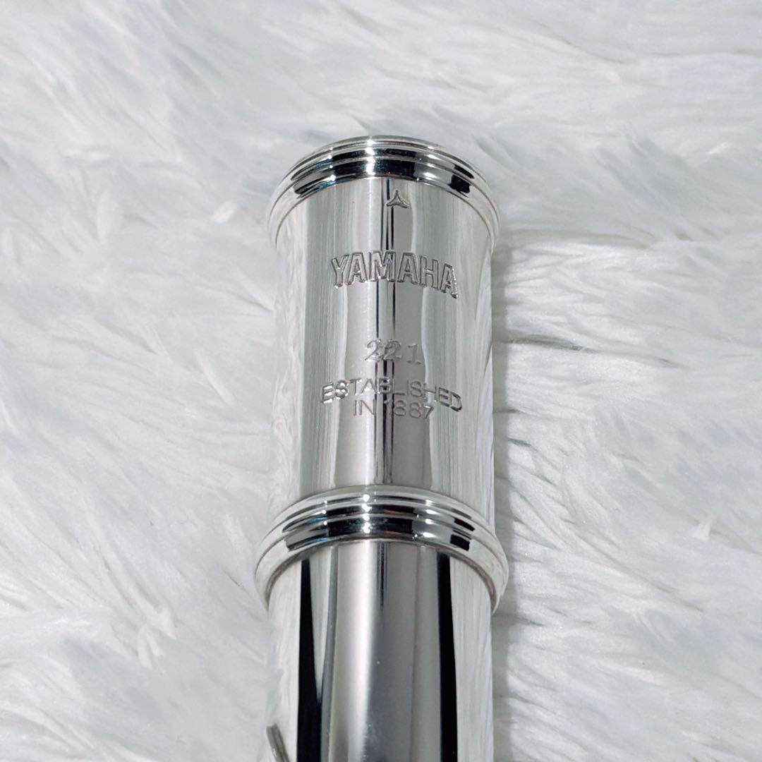 磨き済】YAMAHA YFL-221 フルート 後期モデル Eメカ 銀メッキ - メルカリ