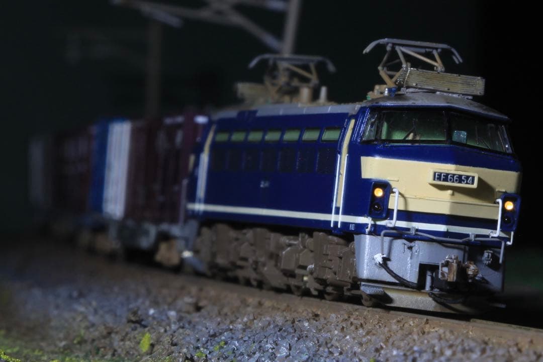 TOMIX EF66 54(精密加工品) TOMIX EF66-0形電気機関車(後期型・JR貨物新更新車) 品番：7160