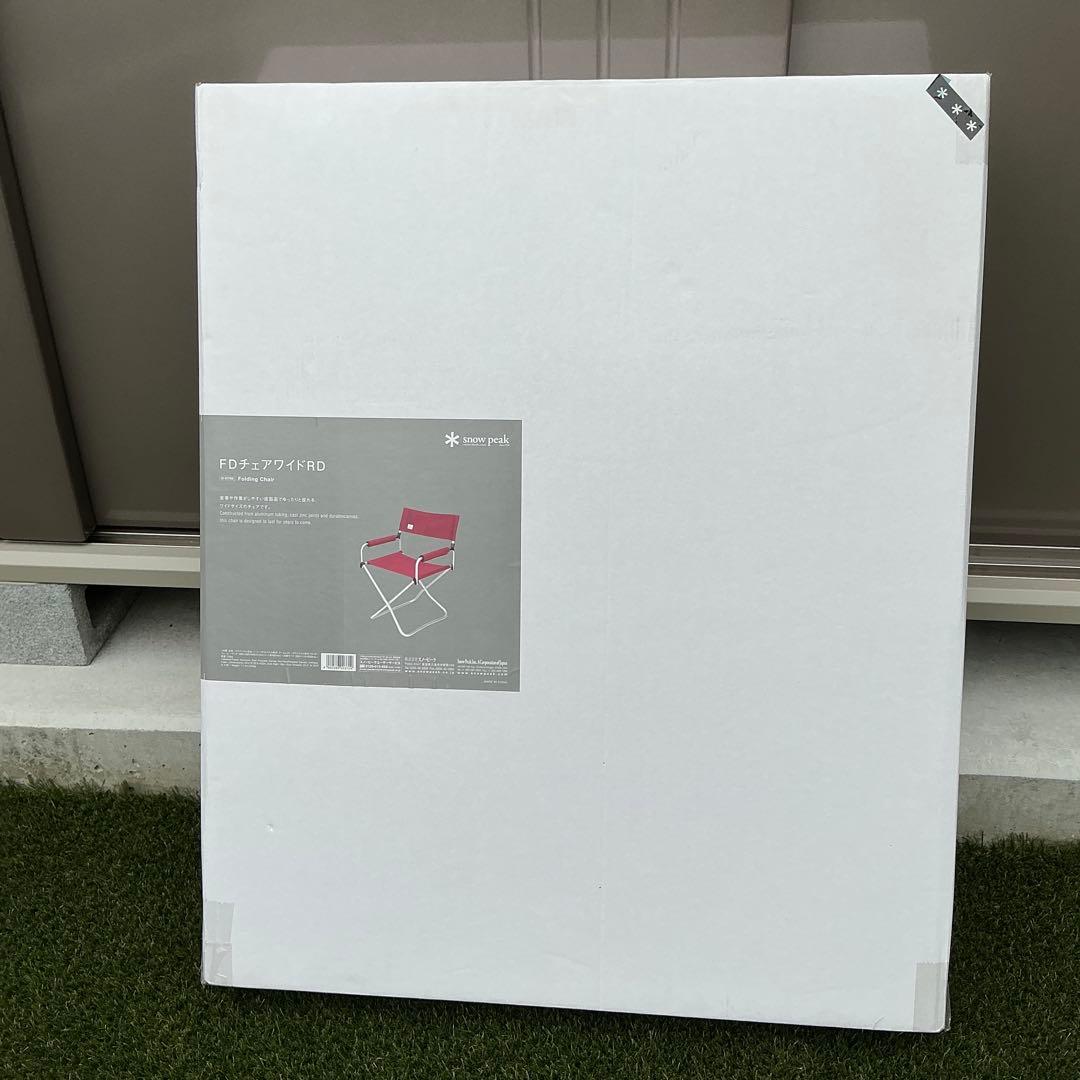  peak FDチェアワイドRD フォールディングチェア snow peak（スノーピーク） FDチェアワイド RD 折りたたみ 椅子