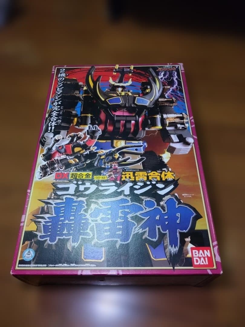忍風戦隊ハリケンジャー　DX超合金　迅雷合体　轟雷神 Amazon.co.jp: DX超合金 迅雷合体（いかずちがったい） 轟雷神