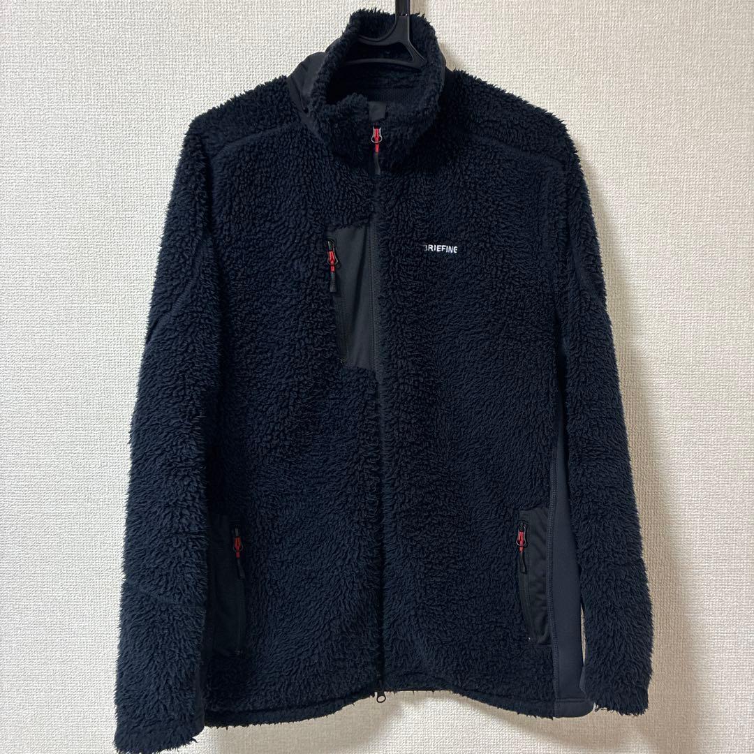 BRIEFING GOLF ボア フリース ジャケット ネイビー Lサイズ BRIEFING GOLF - WS FLEECE BLOUSON | アウター | ブルゾン
